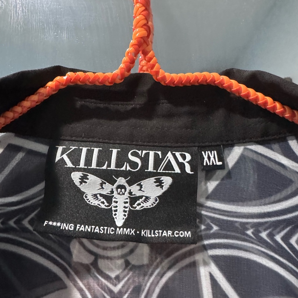 Killstar Pentagram Patterned Top Never Worn - image 2